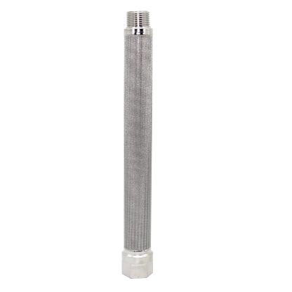 Stainless Steel Sintered Filter Element Metal Mesh Pipe Filter φ19*200 Precision 5μm 316L Factory Direct Customized