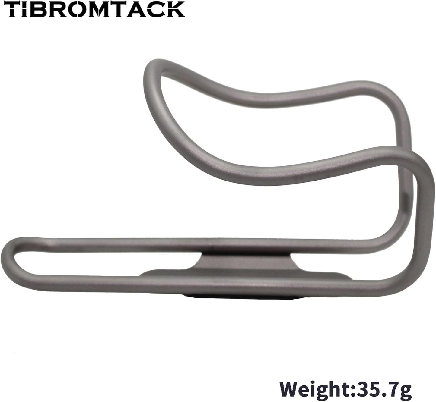 Bike Water Bottle Cage Titanium Bicycle Water Bottle Holder for Cycling Light and Strong, Suitable for BMX, Road, MTB Mountain Bike