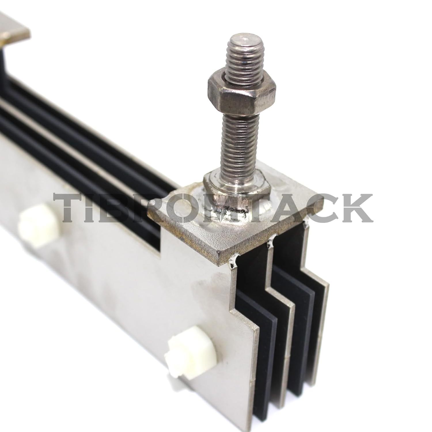 Ru-Ir Titanium MMO Electrodes Plates for Fruit Vegetable Machine, 3 Titanium Cathode Plates Without Coating and 2 Titanium Anode Plates with Ruthenium-Iridium Coating