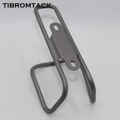 Bike Water Bottle Cage Titanium Bicycle Water Bottle Holder for Cycling Light and Strong, Suitable for BMX, Road, MTB Mountain Bike