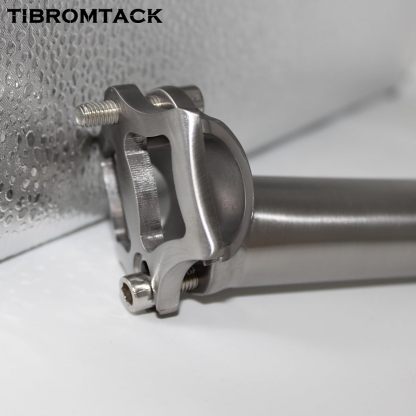 Titanium Seatpost 27.2mm for Road Bike, Grade 9 Aerospace Alloy, 20mm Offset, 245g Ultra-Lightweight, High-Strength Bicycle Seat Post