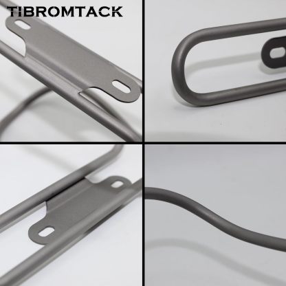 Bike Water Bottle Cage Titanium Bicycle Water Bottle Holder for Cycling Light and Strong, Suitable for BMX, Road, MTB Mountain Bike