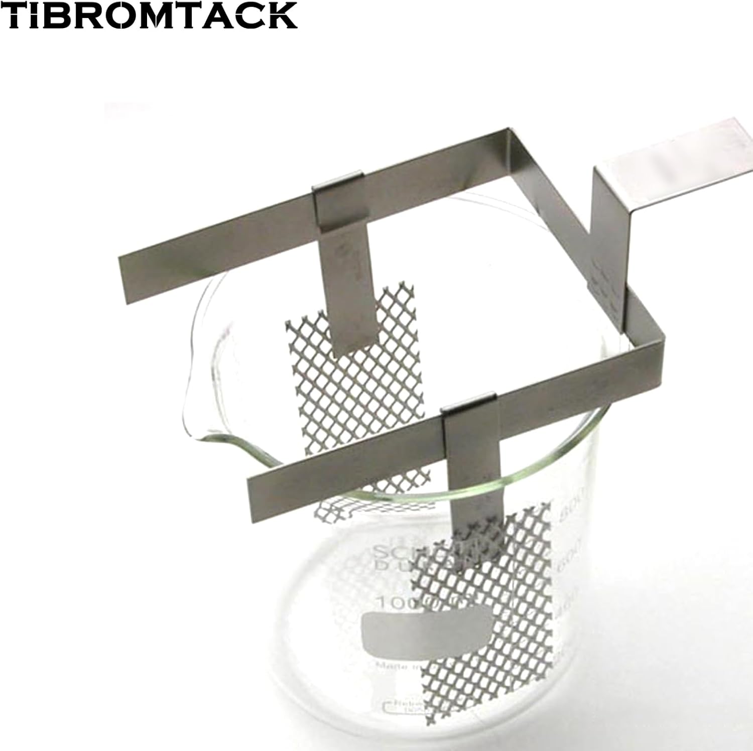 TIBROMTACK Jewelry Plating Plater Tool Mesh with Handle Titanium Anode Mesh with Platinum Coating for Rich Hydrogen Water and Ionized Water Generator