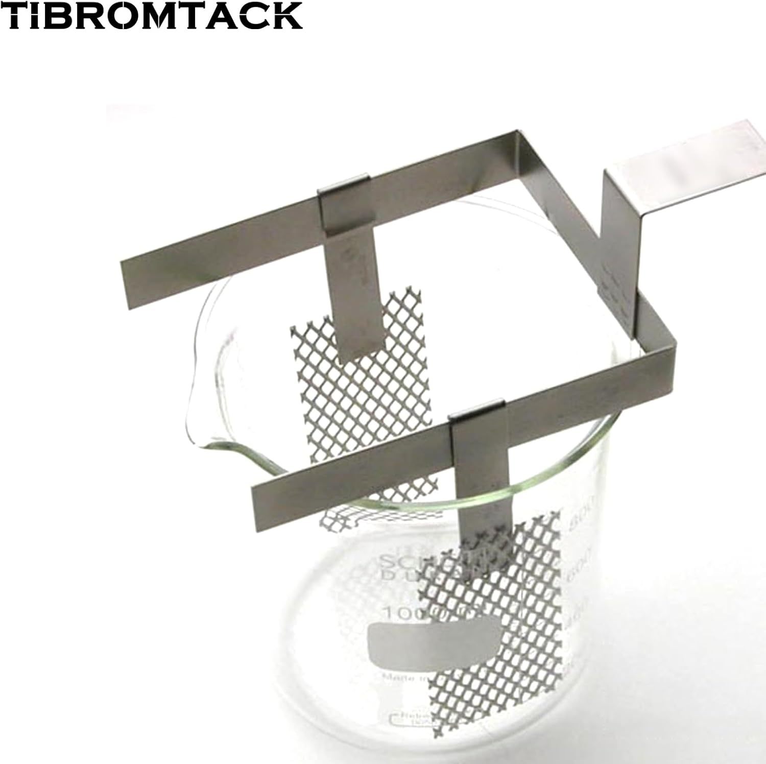 TIBROMTACK Jewelry Plating Plater Tool Mesh with Handle Titanium Anode Mesh with Platinum Coating for Rich Hydrogen Water and Ionized Water Generator