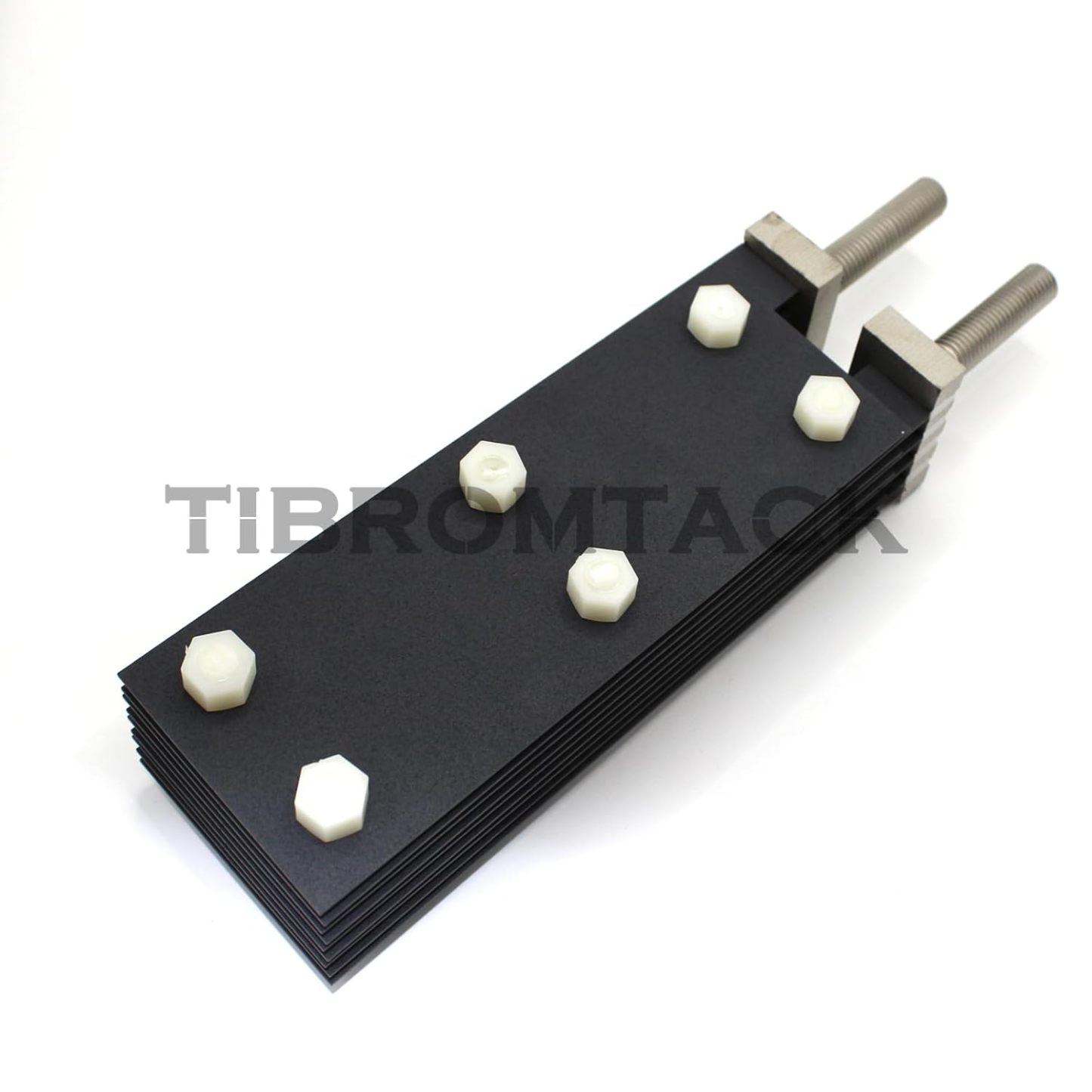 MMO Ruthenium Iridium Coated Titanium Electrode Set for Electrochemical Application and Water Treatment，9PCS Titanium Anode Sheets with MMO Ru-Ir Coating