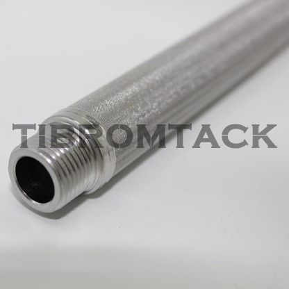 Stainless Steel Sintered Filter Element Metal Mesh Pipe Filter φ19*200 Precision 5μm 316L Factory Direct Customized