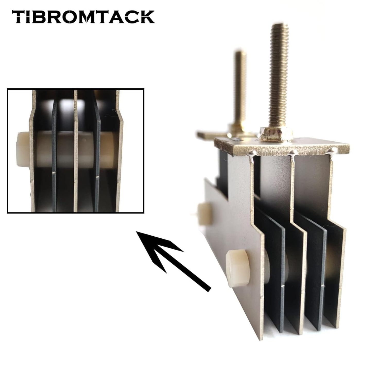 TIBROMTACK 4 Sets Ruthenium Iridium Coated Titanium Anodes for Chlorine or Hydrogen Electrolyzers, GHR037-4SET