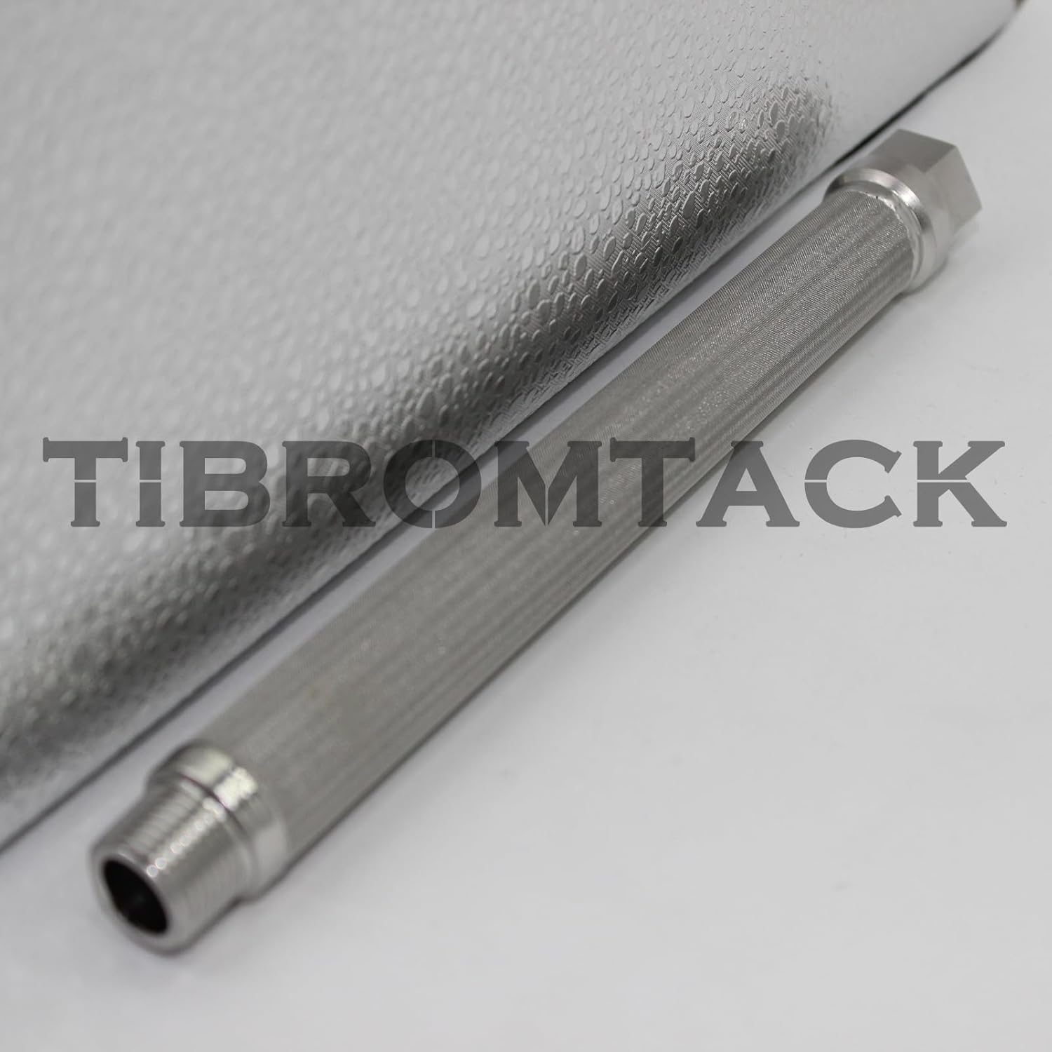 Stainless Steel Sintered Filter Element Metal Mesh Pipe Filter φ19*200 Precision 5μm 316L Factory Direct Customized