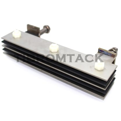 Ru-Ir Titanium MMO Electrodes Plates for Fruit Vegetable Machine, 3 Titanium Cathode Plates Without Coating and 2 Titanium Anode Plates with Ruthenium-Iridium Coating