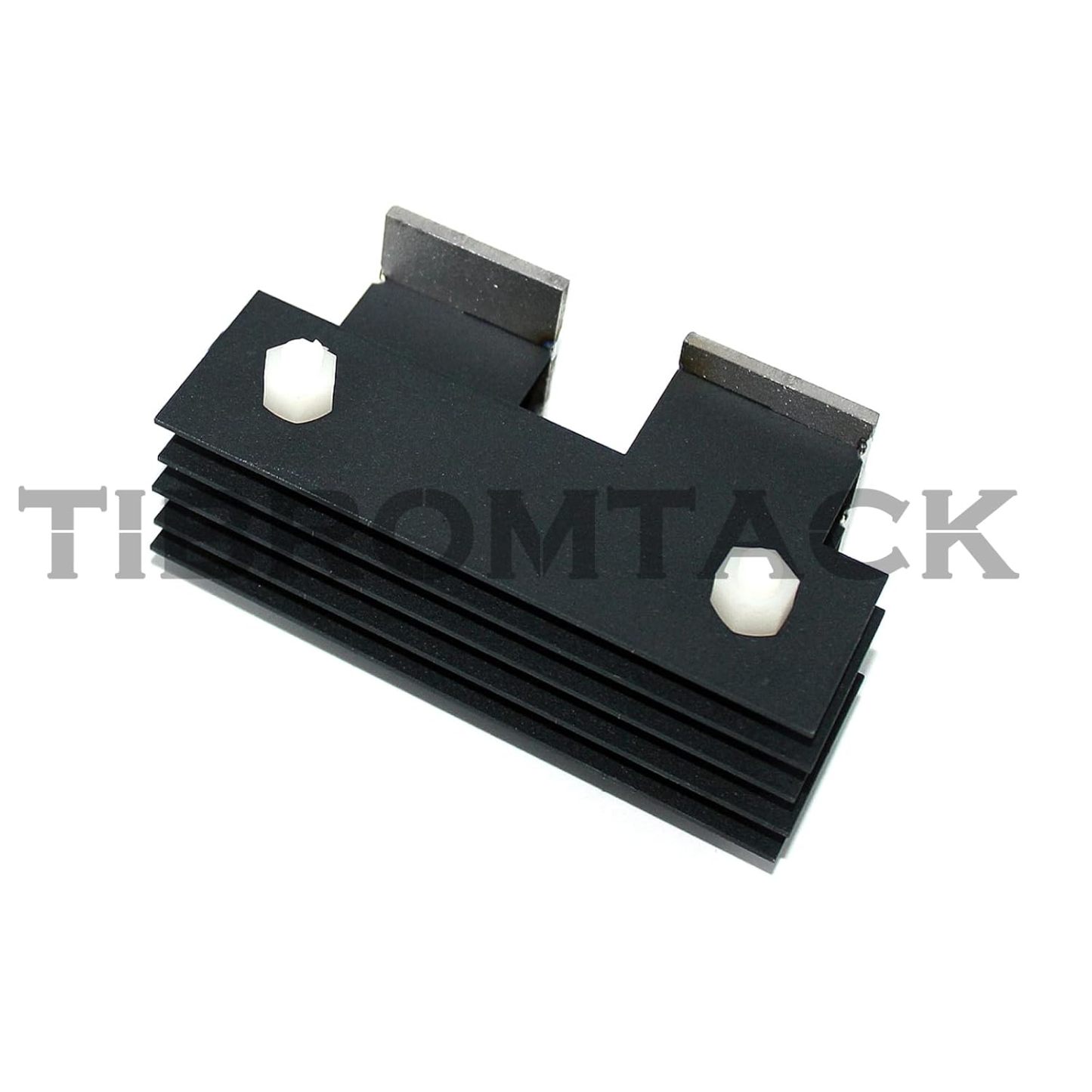 TIBROMTACK Ru-Ir Titanium MMO Electrode Plates for Fruit Vegetable Machine, 5 Titanium Anode Plates with Ruthenium-Iridium Coating per Set, Single Piece 100, 30 and 1 mm, GHR015-1