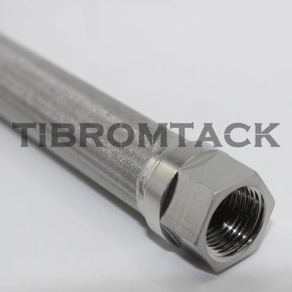 Stainless Steel Sintered Filter Element Metal Mesh Pipe Filter φ19*200 Precision 5μm 316L Factory Direct Customized