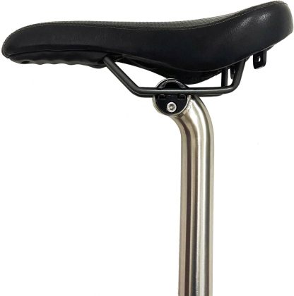 TIBROMTACK Titanium Gooseneck Seat Post for Brompton Bicycle Saddle 31.8mm Folding Bike New Type Rod 550/580mm Gr9 Ti Accessories