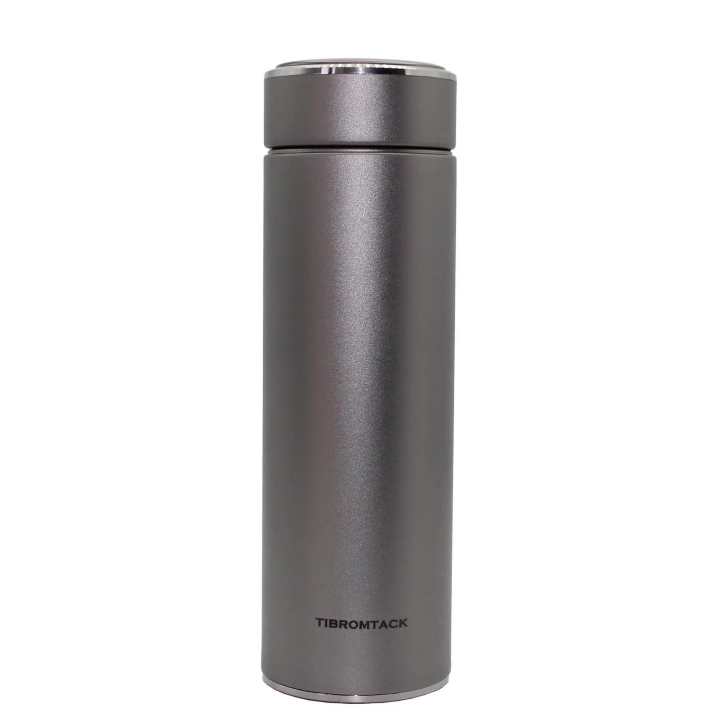 TIBROMTACK Insulated Water Bottle Titanium 320ml/10.8fl oz Double Wall Vacuum Bottle Lightweight Leak-Proof Business Thermos Bottle for Working, Business Trip, Sessions