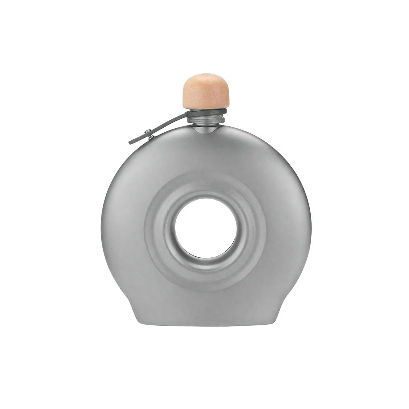 Titanium Hollow Wine Pot, 93g Ultra-Light & Corrosion-Resistant, Leak-Proof Seal Lid, Rust-Proof Liquor Flask - Free Funnel Included​