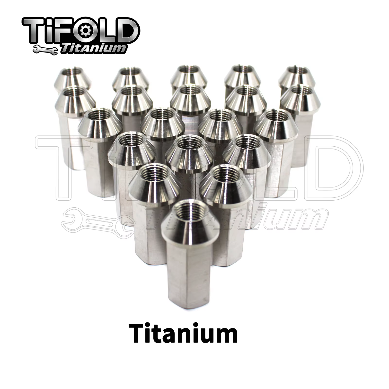 TIFOLD M12x45x1.25P Titanium alloy car wheel hub screws  (1pc/5pcs/10pcs)