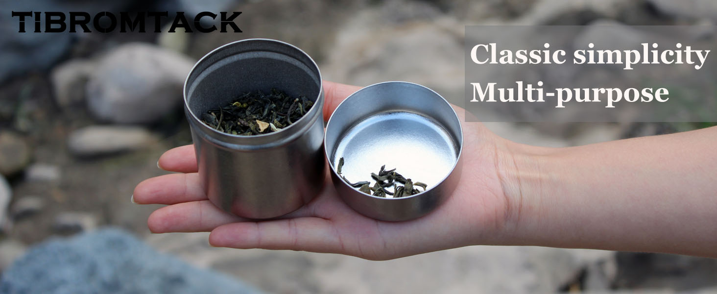 Titanium Canister for Tea
