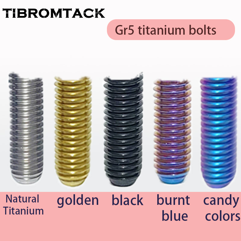 Titanium Motorcycle Helmet Screws 9pcs Compatible for VELDT Helmet