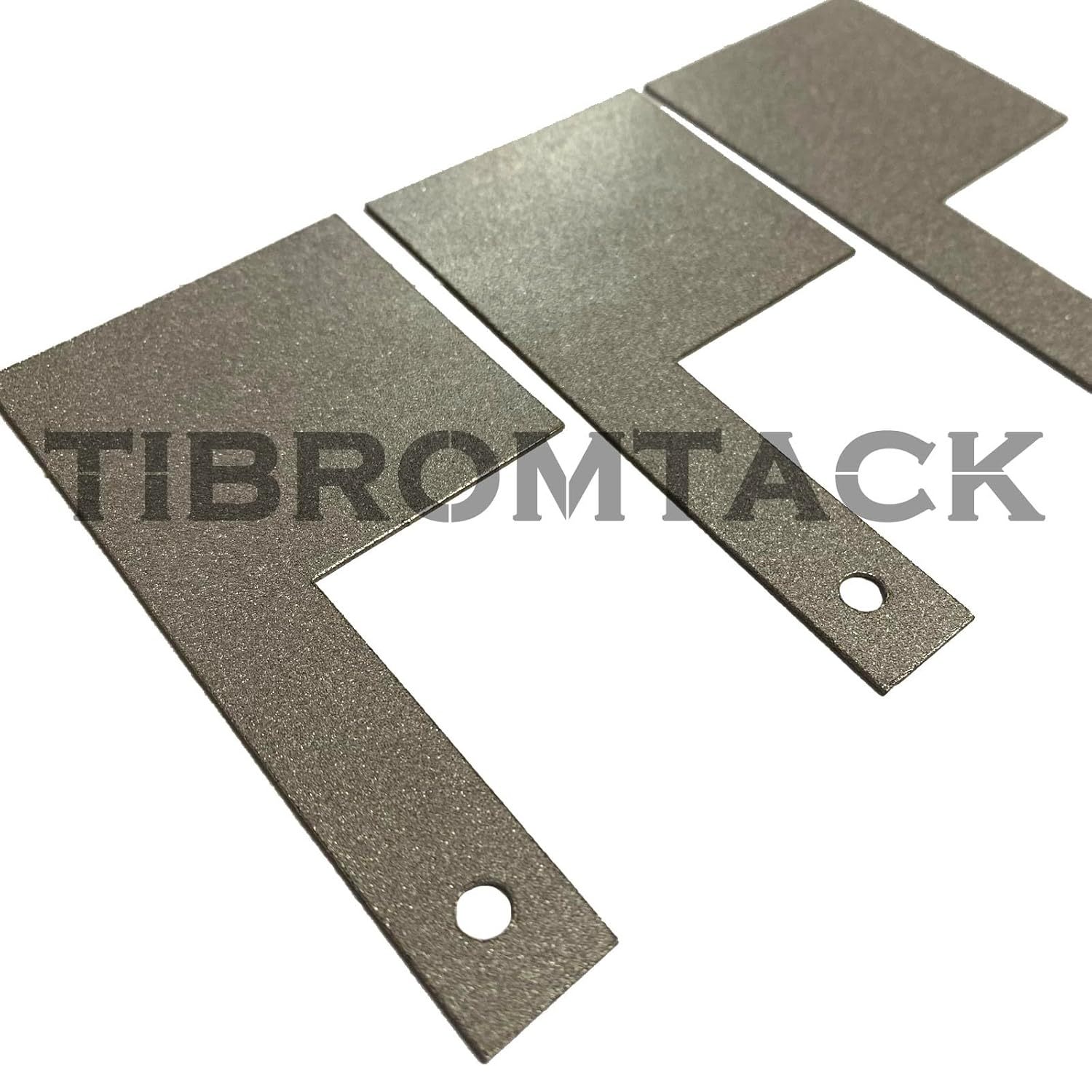 3 Pc Titanium Metal Powder Sintered Sponge Titanium Filter Post Plate and Hole Evaporator Accessories Small Precision Fine Filtration Porous Titanium Plates
