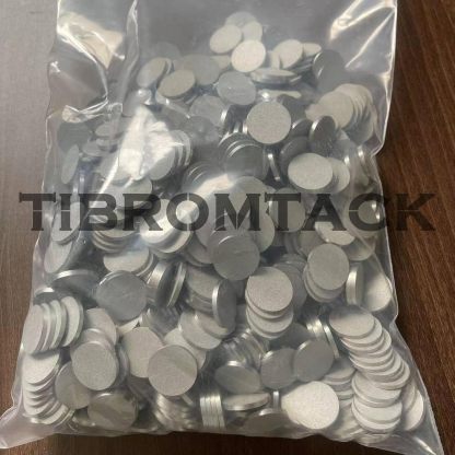 Stainless Steel Powder Particles Sintered Round Plate,10pc, Microporous Stainless Steel Filter Disc, The Surface Particles are Not Easy to Fall Off,Precision 30μm,Diameter 18mm,Thickness 2mm
