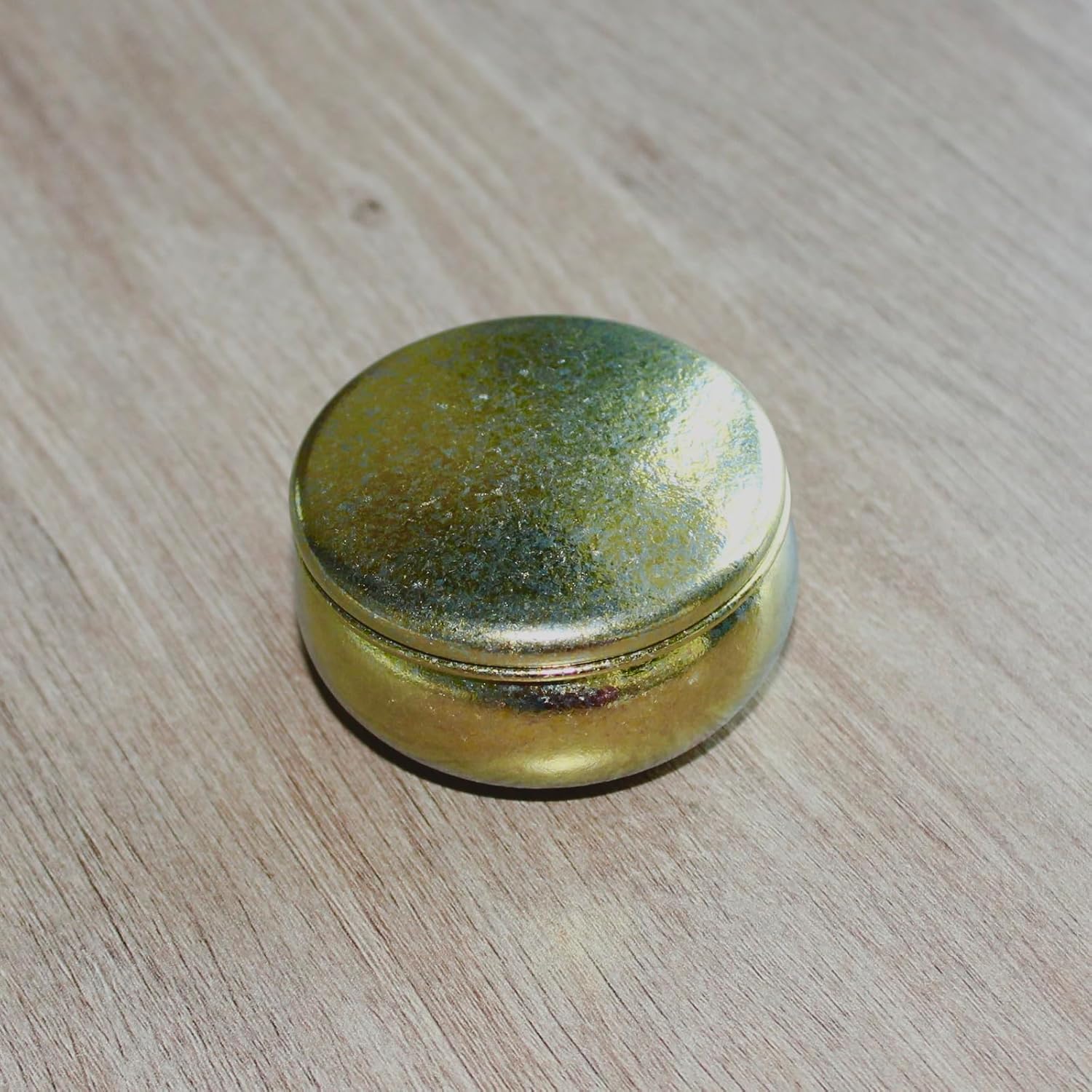 Premium Pure Titanium Mini Tea Tin Canister, Airtight Tea Container, Lightweight and Durable, Suitable for Loose Leaf Tea, Spices, Herbs - Ideal for Travel and Home Use​ 