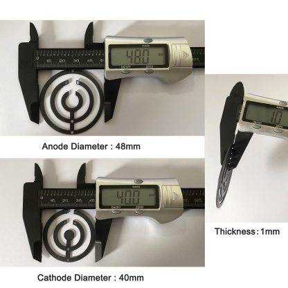 MMO Titanium Anode for Sodium Hypochlorite Generator Ti Electrode Ruthenium-Iridium Coating Support Bulk Purchase