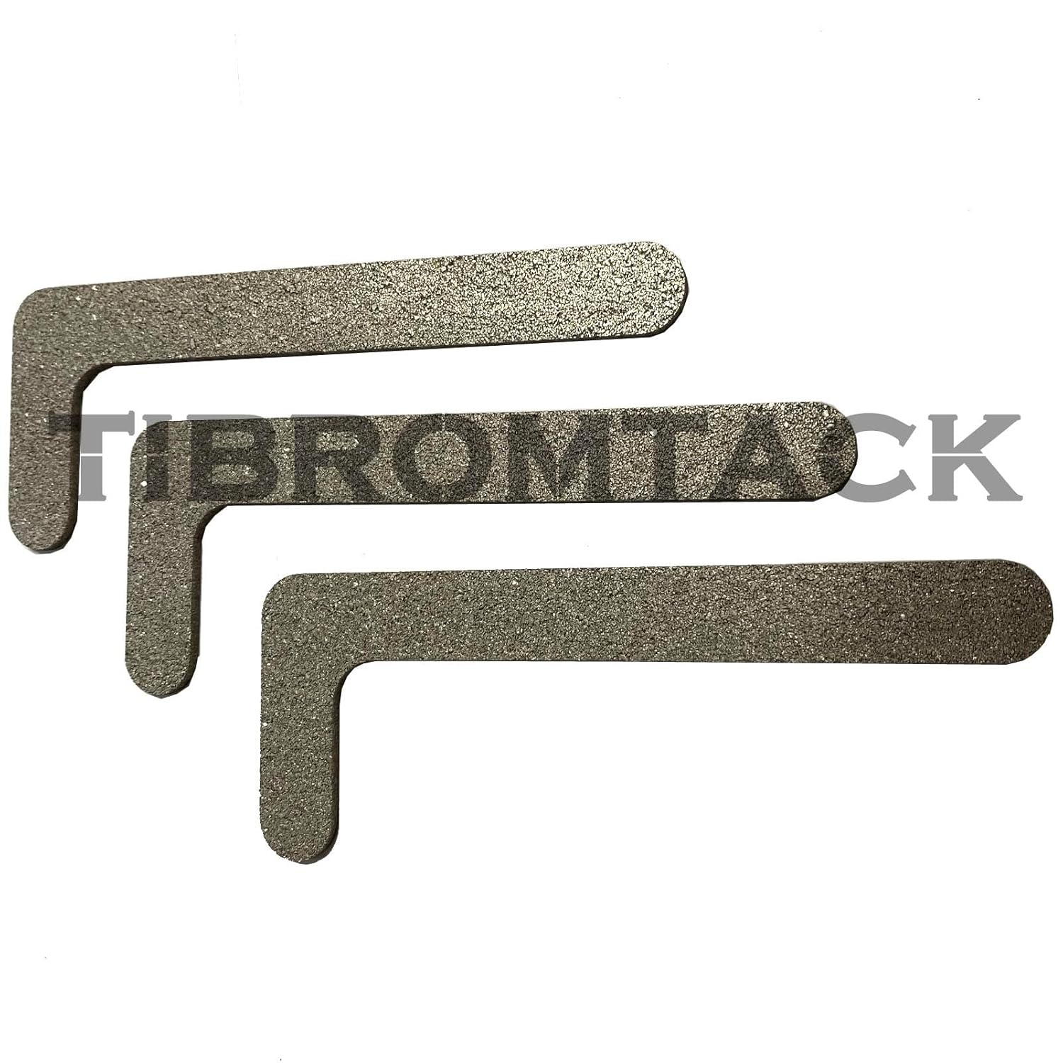 3 Pcs“L-Shape”Titanium Metal Powder Sintered Filter Plate Ultra Fine Body Filter Plate Small Precision Porous Titanium Plate Precision 80μm