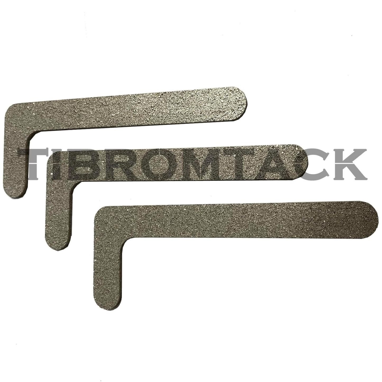 3 Pcs“L-Shape”Titanium Metal Powder Sintered Filter Plate Ultra Fine Body Filter Plate Small Precision Porous Titanium Plate Precision 80μm