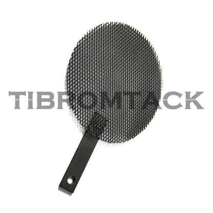 TIBROMTACK 1 Pcs Titanium Anode Mesh with MMO Ruthenium-Iridium Coating for Chlor-Alkali Industry or Swimming Pool Cleaning