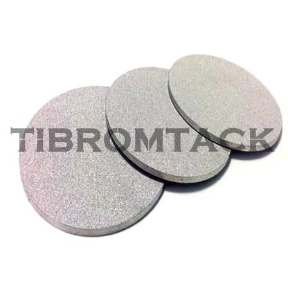 TIBROMTACK Stainless Steel Powder Sintered Filter Round Plates,Ultrafine Body Filter Supply Chemical Pharmaceutical,Diameter 3.93in,Precision 30μm,Thickness 0.11in