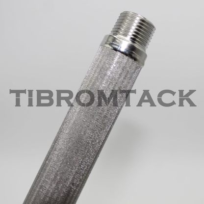 Stainless Steel Sintered Filter Element Metal Mesh Pipe Filter φ19*200 Precision 5μm 316L Factory Direct Customized