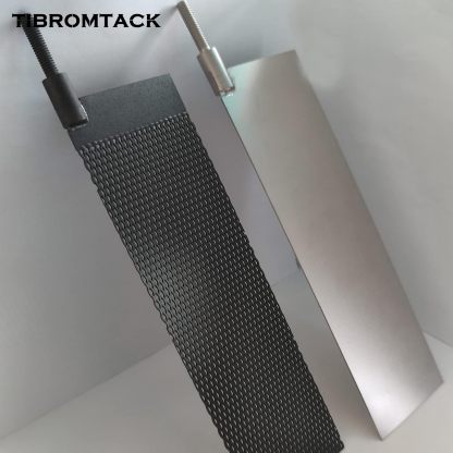 MMO Titanium Anode Mesh with Ruthenium-Iridium Coating and Cathode Electrolytic Plate without Coating for Water Ionizer or Sodium Hypochlorite Generator.