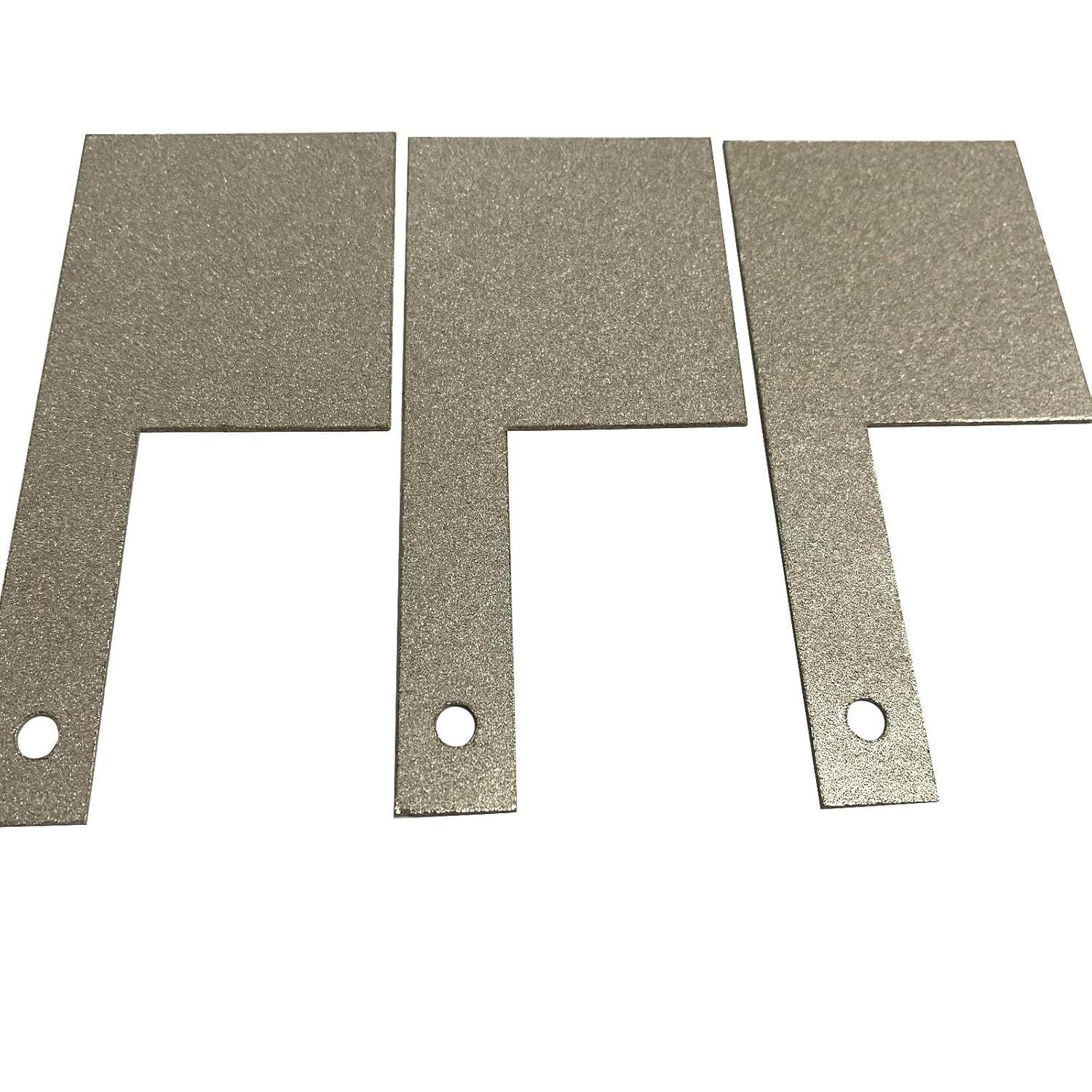 3 Pc Titanium Metal Powder Sintered Sponge Titanium Filter Post Plate and Hole Evaporator Accessories Small Precision Fine Filtration Porous Titanium Plates