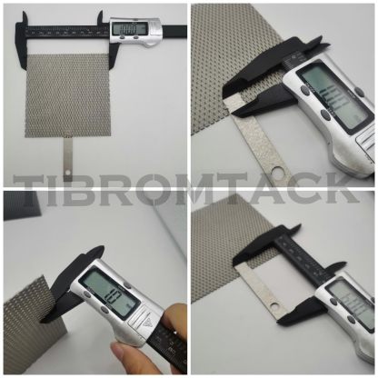 Titanium Anode Mesh with MMO Ruthenium-Iridium Coating and Cathode Electrolytic Mesh Without Coating for Chlor-Alkali Industry or Swimming Pool Cleaning