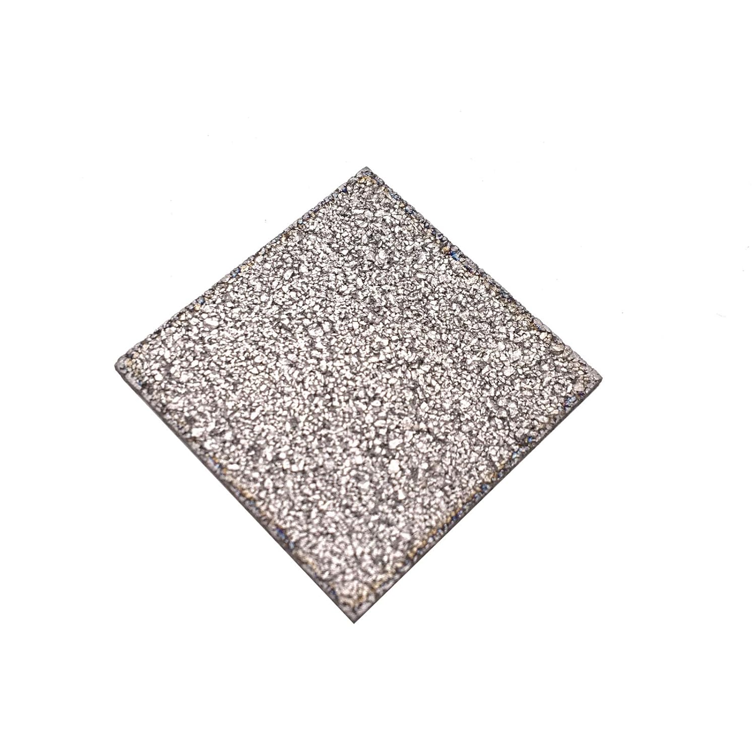 1 Pc Titanium Powder Sintered Sheet, Large Precision Titanium Filter Sheet for Ultra-fine Fine Body Filtration, 50 * 50 * 2mm