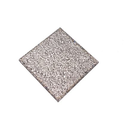 1 Pc Titanium Powder Sintered Sheet, Large Precision Titanium Filter Sheet for Ultra-fine Fine Body Filtration, 50 * 50 * 2mm