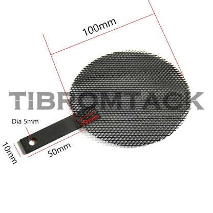 TIBROMTACK 1 Pcs Titanium Anode Mesh with MMO Ruthenium-Iridium Coating for Chlor-Alkali Industry or Swimming Pool Cleaning