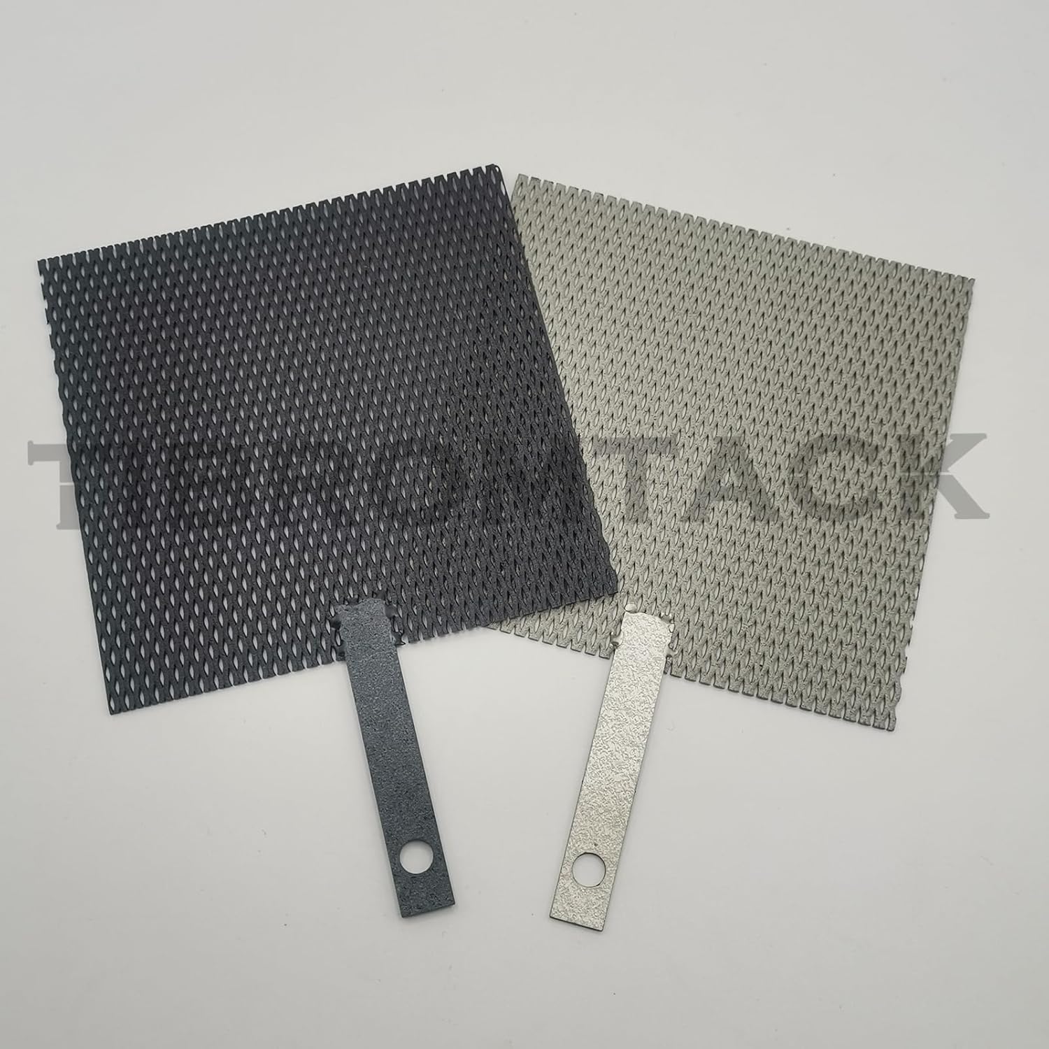 Titanium Anode Mesh with MMO Ruthenium-Iridium Coating and Cathode Electrolytic Mesh Without Coating for Chlor-Alkali Industry or Swimming Pool Cleaning