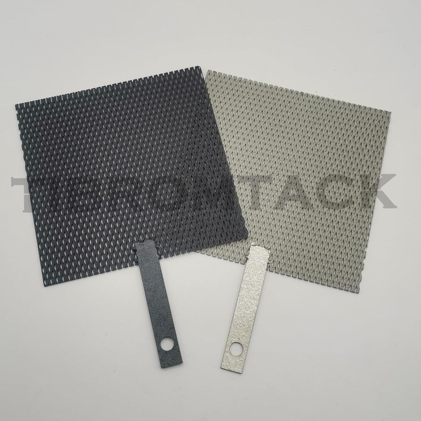 Titanium Anode Mesh with MMO Ruthenium-Iridium Coating and Cathode Electrolytic Mesh Without Coating for Chlor-Alkali Industry or Swimming Pool Cleaning