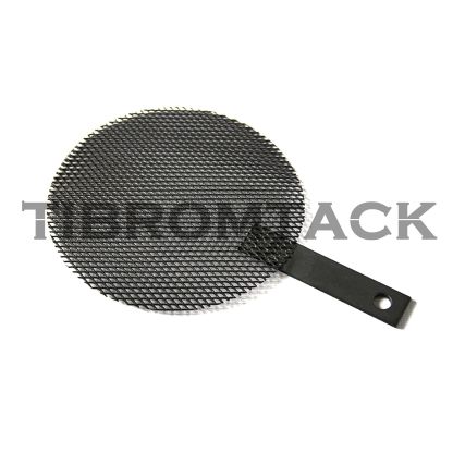 TIBROMTACK 1 Pcs Titanium Anode Mesh with MMO Ruthenium-Iridium Coating for Chlor-Alkali Industry or Swimming Pool Cleaning