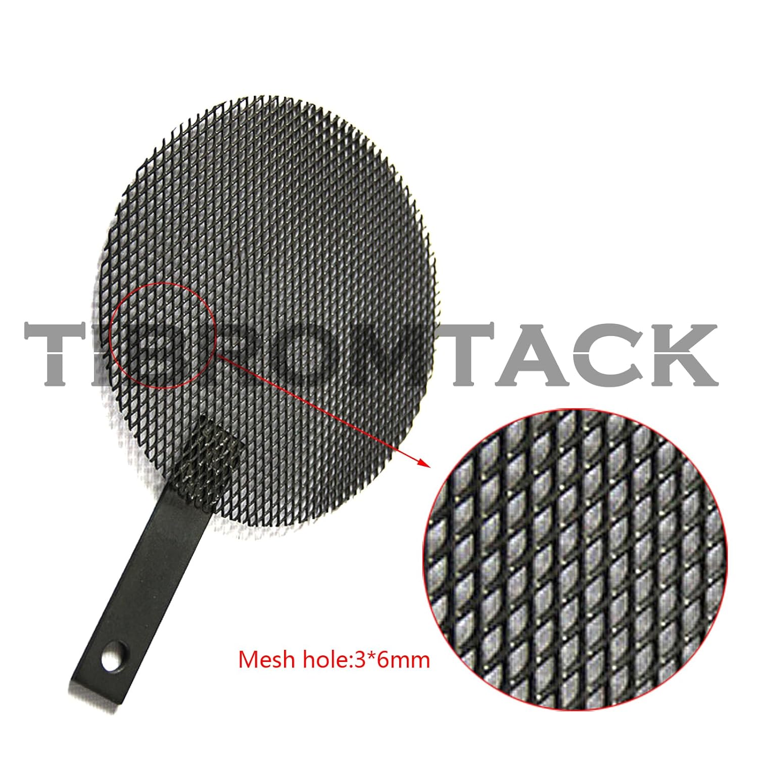 TIBROMTACK 1 Pcs Titanium Anode Mesh with MMO Ruthenium-Iridium Coating for Chlor-Alkali Industry or Swimming Pool Cleaning