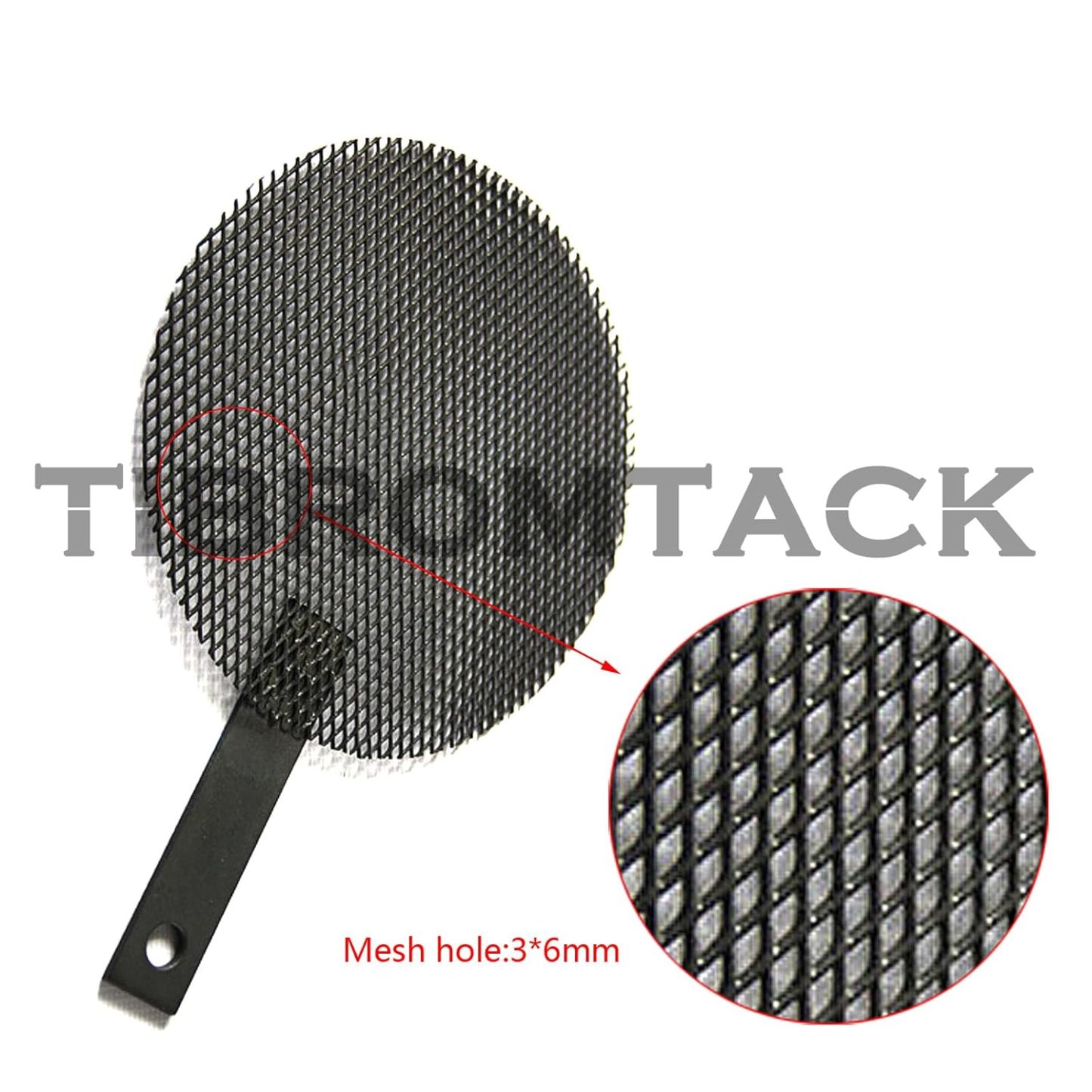 TIBROMTACK 1 Pcs Titanium Anode Mesh with MMO Ruthenium-Iridium Coating for Chlor-Alkali Industry or Swimming Pool Cleaning