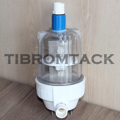  MMO Titanium Electrodes Sodium Hypochlorite Generator Electrolytic Cell with 5 Pieces Titanium Anode and 6 Pieces Cathode Mounted Inside Plastic Housing