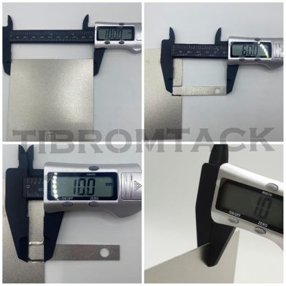 Titanium Electrodes 2PCS for Electrochemical Application, Titanium Anode Plate with MMO Ruthenium-Iridium Coating and Cathode Electrolytic Plate without Coating