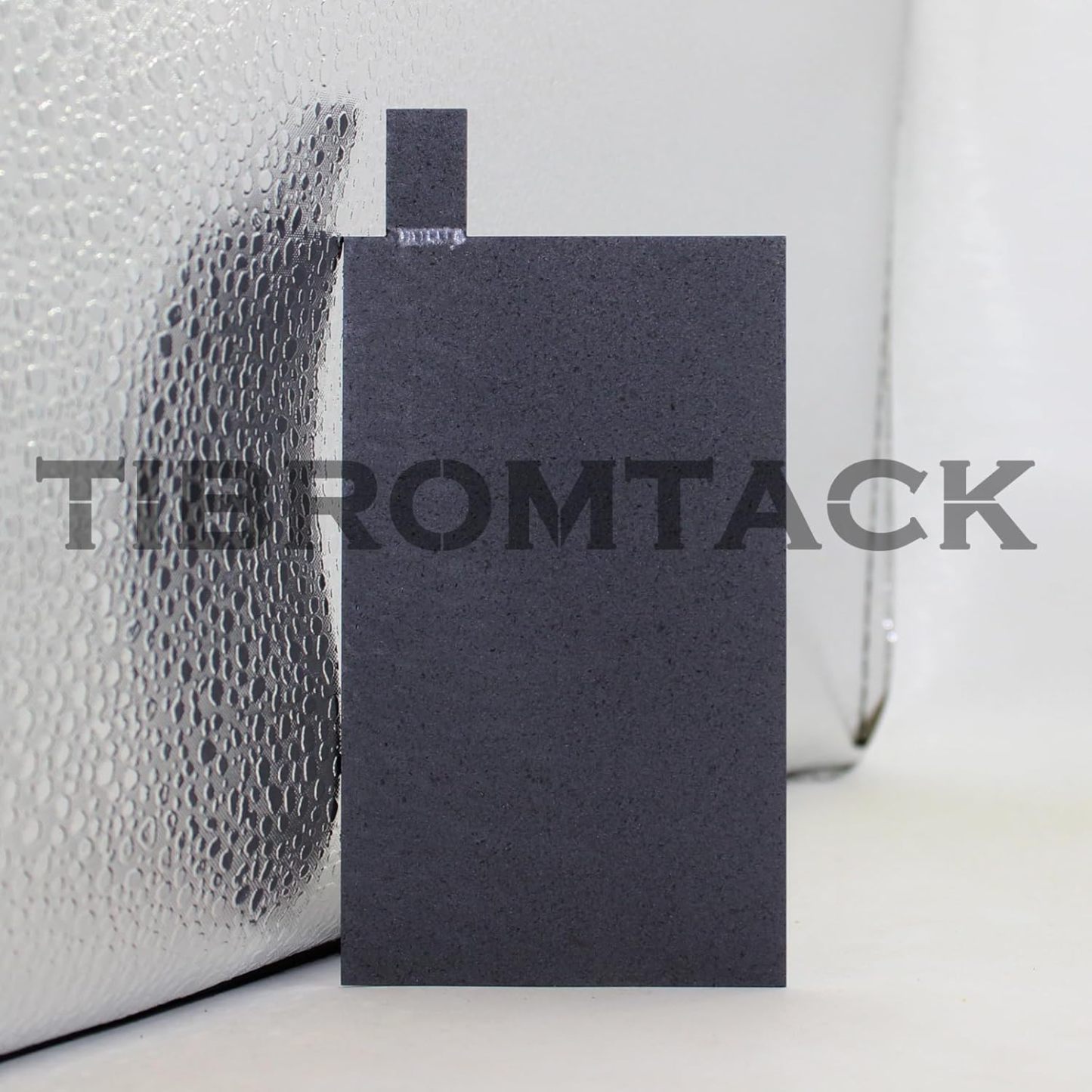 Titanium Electrode, Ruthenium Iridium Coated Titanium Anode Plate 4.5 x 2.6 x 0.04 Inch for Electrochemical Applications and Swimming Pool Cleaning