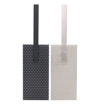 TIBROMTACK 2 x Electrodes, Titanium Anode Net with MMO Ruthenium-Iridium Coating and Cathode Electrolyte Net without Coating for Electrochemical Applications and Swimming Pool Cleaning, GHR094