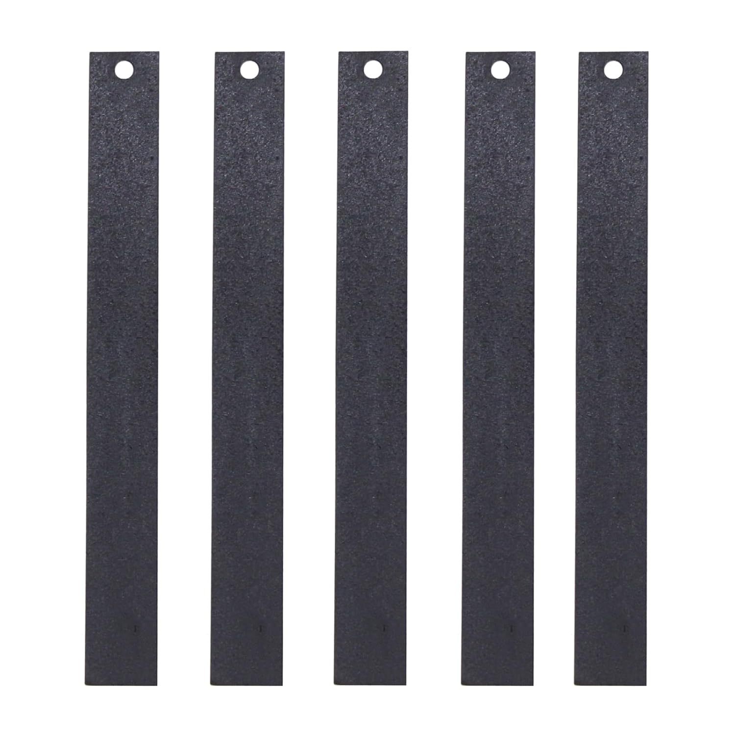 Titanium Anode Plates 5PCS with MMO Ruthenium-Iridium Coating for Swimming Pool Cleaning or Chlorine Production Customization