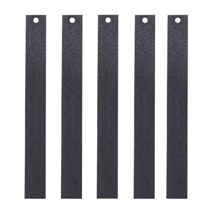 Titanium Anode Plates 5PCS with MMO Ruthenium-Iridium Coating for Swimming Pool Cleaning or Chlorine Production Customization