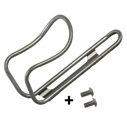 Bike Water Bottle Cage, Titanium Lightweight Bicycle Water Bottle Holder for Outdoor Cycling, Suitable for BMX, Road, MTB Mountain Bike