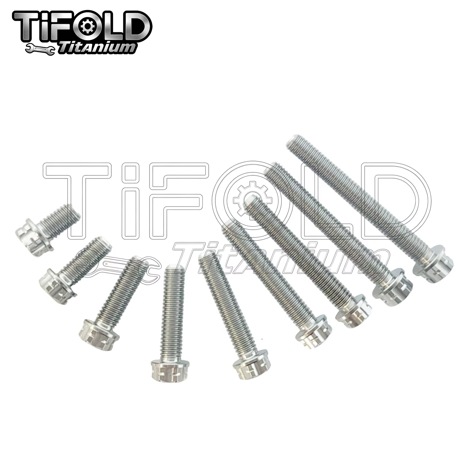 M6 Gr5 Titanium Bolts 1Piece, T30 Torx Head High‑Strength Lightweight Screws for Motorcycle Modification Replacement Fastener Parts