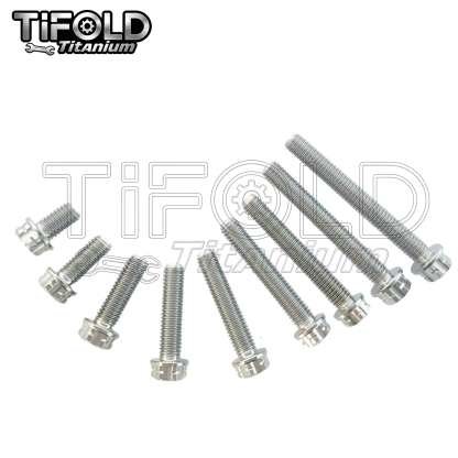  M6 Titanium Bolts 1Piece, T30 Torx Screwdriver Head, High Strength Lightweight for Motorcycle